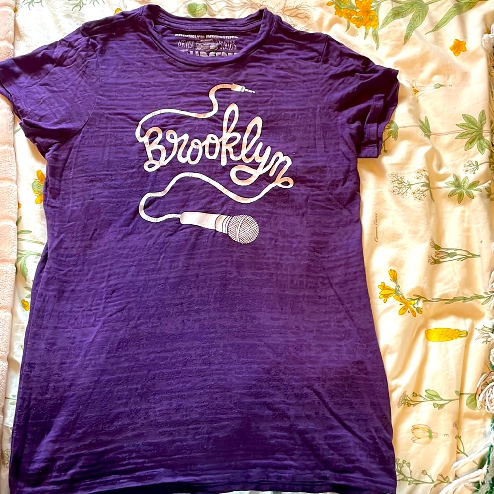 Purple Brooklyn T-shirt